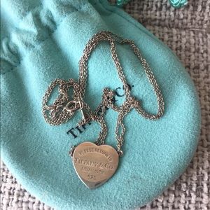 Tiffany & Co. Sterling Silver SN RTT Pendant